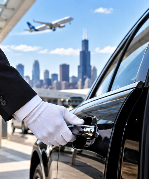 Professional Midwest American Taxi driver